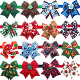 Christmas Grooming Neckties Snowman & Deer (50 or 100 Pack)