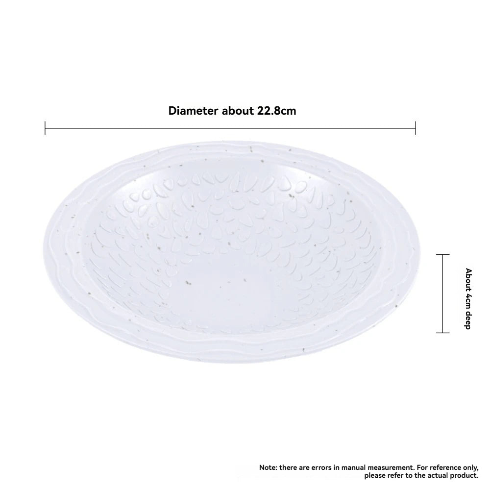 Turtle Bathing Pool & Feeding Dish — Easy-Clean Water Bowl for Box Turtles & Frogs