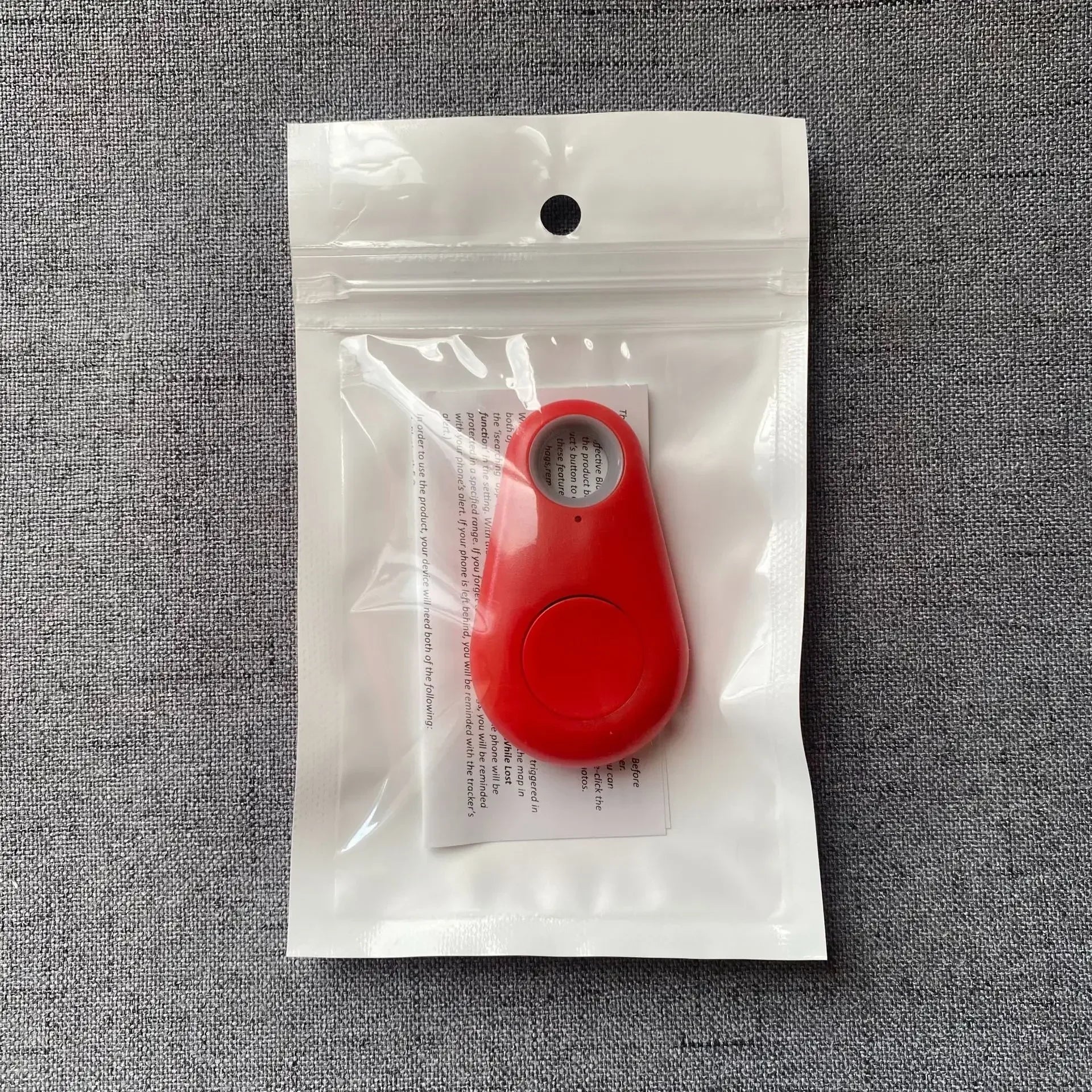 Bluetooth Smart Tag Keychain Tracker - Anti-Loss Finder for Pets & Keys