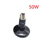 Ceramic Infrared Heat Lamp for Reptiles — No-Light Heating Bulb, E27, 25W-200W