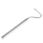Retractable Snake Hook — Stainless Steel Handling Tool for Reptile Keepers