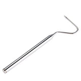 Retractable Snake Hook — Stainless Steel Handling Tool for Reptile Keepers
