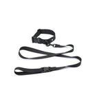 GPS Pet Collar & Leash Locator Set for Dogs & Cats - Nylon Traction Collar with Tracking