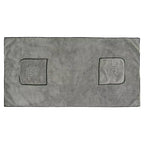 Large Pocket-Design Pet Bath Towel — Quick-Drying, 50x100cm