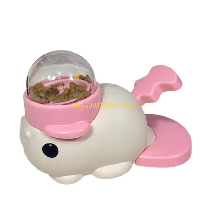 Clownfish Press-Activated Pet Treat Feeder (Interactive, Mental Enrichment)