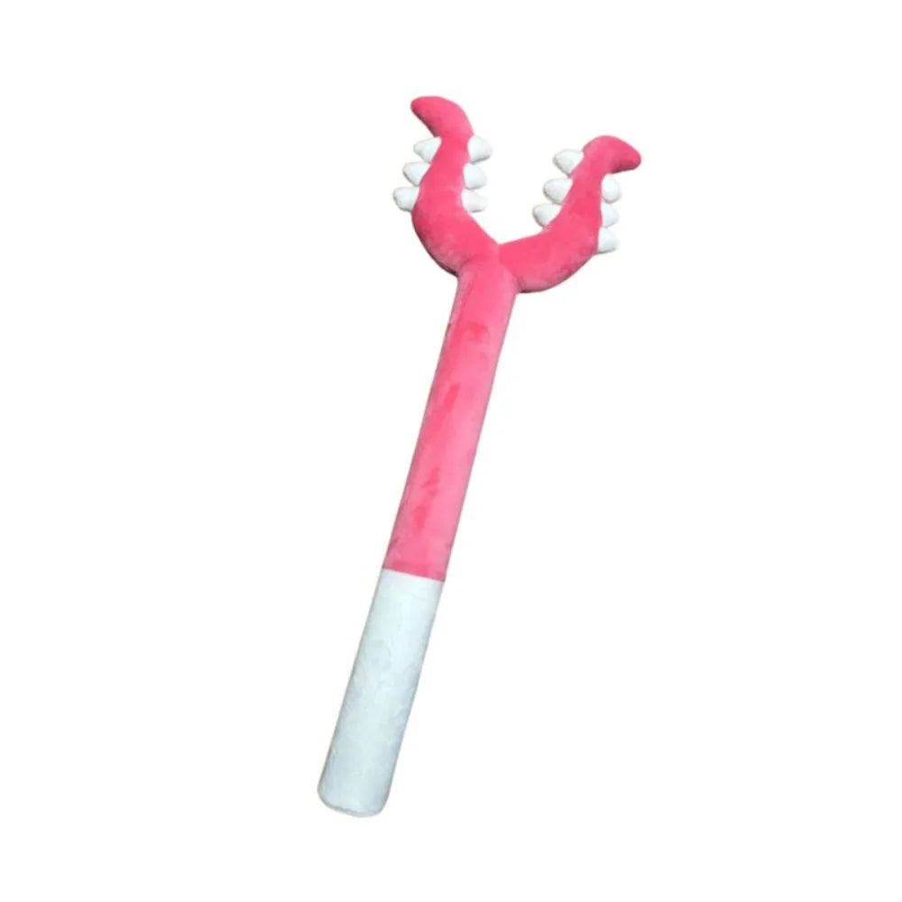 Plush Fork-Shaped Cat Teaser Wand (70cm)
