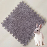 Fleece Cage Liner Squares — Spliceable Mats for Guinea Pigs & Rabbits