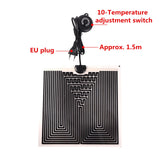 Adjustable Graphene Reptile Heat Mat — 10-Level Thermostat, 5W–45W