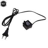 Compact Submersible Filter Pump (1.1M Cord, AC 220V, 3W, Fish Tank)