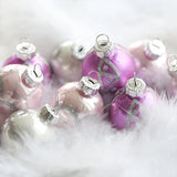 Round Christmas Ornament Caps & Hanger Strings (50-200 Pack)