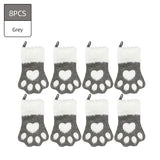 Christmas Pet Paw Stockings Plaid Design (1-10 Piece Pack)
