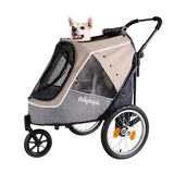 Pet Strollers for Small Medium Dogs Cats Three Wheeled Bicycle Connection Removable Washable Modern Travel Carrier Buggy Cart