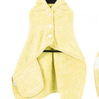 Hooded Pet Bathrobe — Adjustable Collar & Belly Strap, XS to L