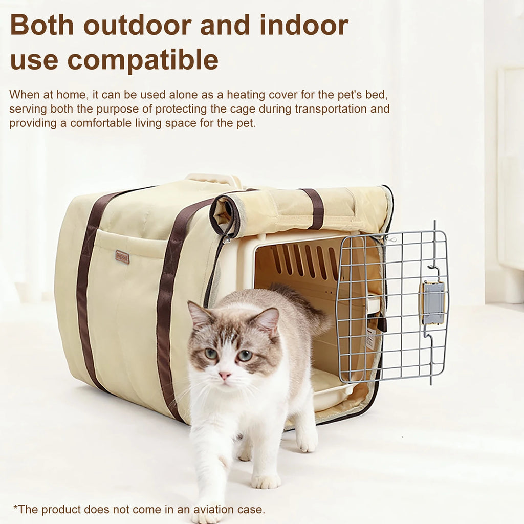 Breathable Mesh Dog Purse Carrier (Polyester Tote, Adjustable Strap, Portable)