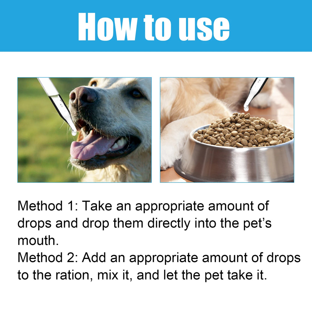 Herbal Cough & Runny Nose Drops for Dogs — Soothing Relief Support
