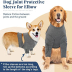 Dog Elbow Leg Sleeve Long (Anti-Lick, High Elasticity, S to 3XL)