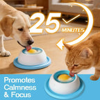 Yogurt Lick Mat for Dogs & Cats — Slow-Licking Calming Snack Plate