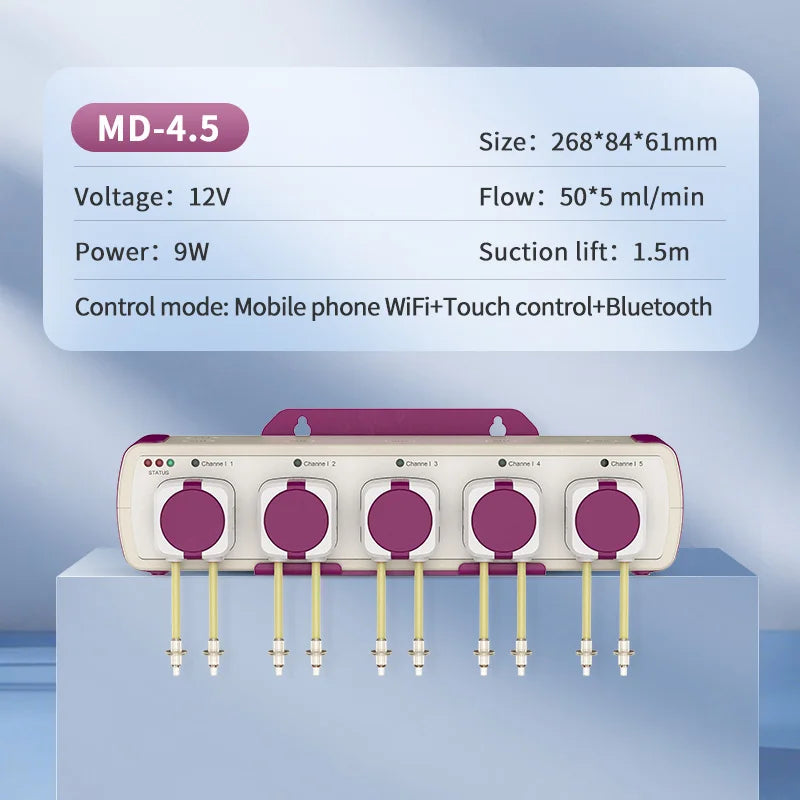 Jebao Smart WiFi Auto Dosing Pump (App Control, Aquarium Dosing System)