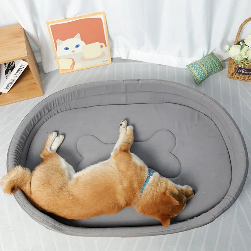 Plush Sofa Pet Bed