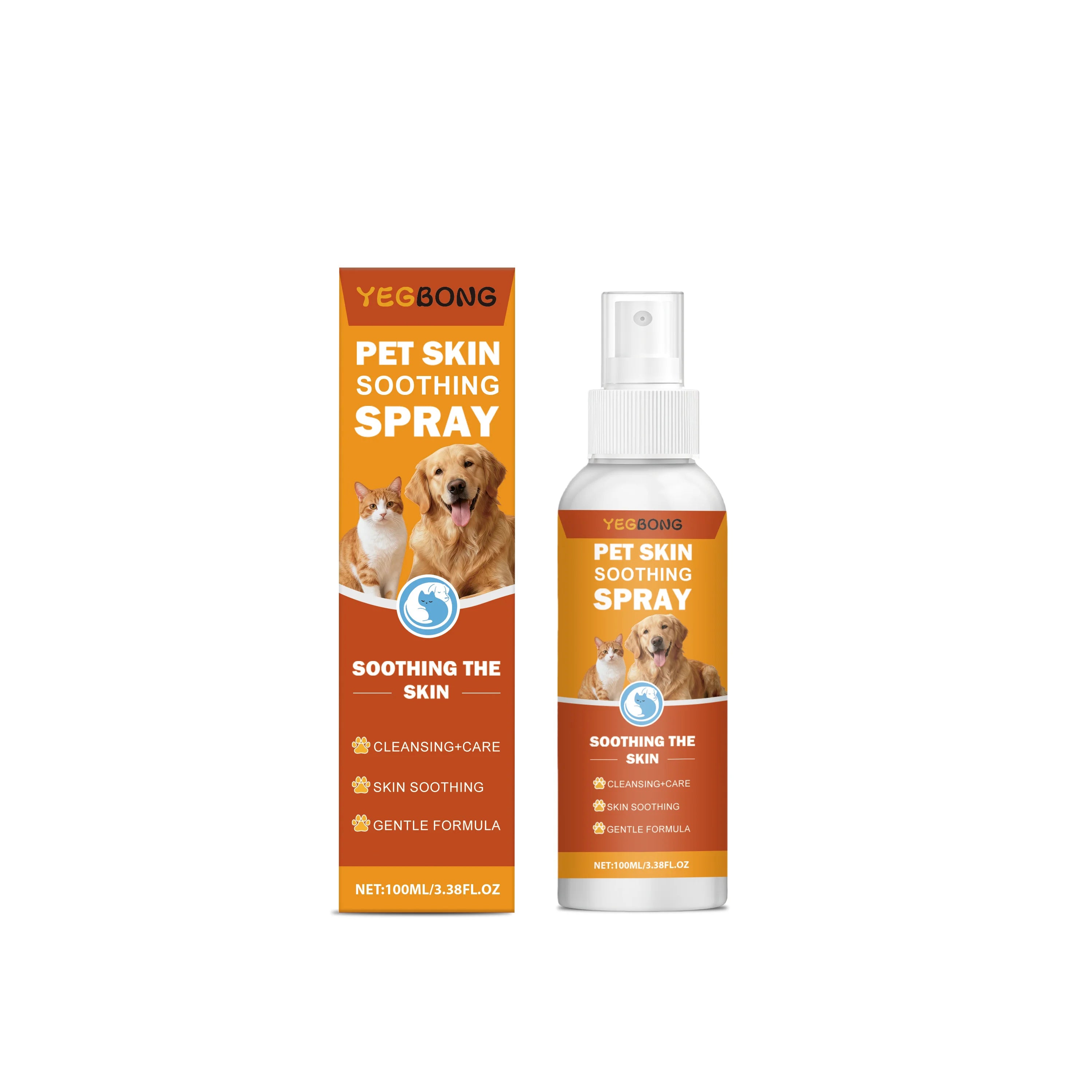 Pet Skin Soothing Spray — Gentle Itch Relief for Dogs & Cats