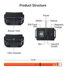 Smart 4G GPS Tracker with Electronic Fence, GPRS Navigation & Historical Route Tracking