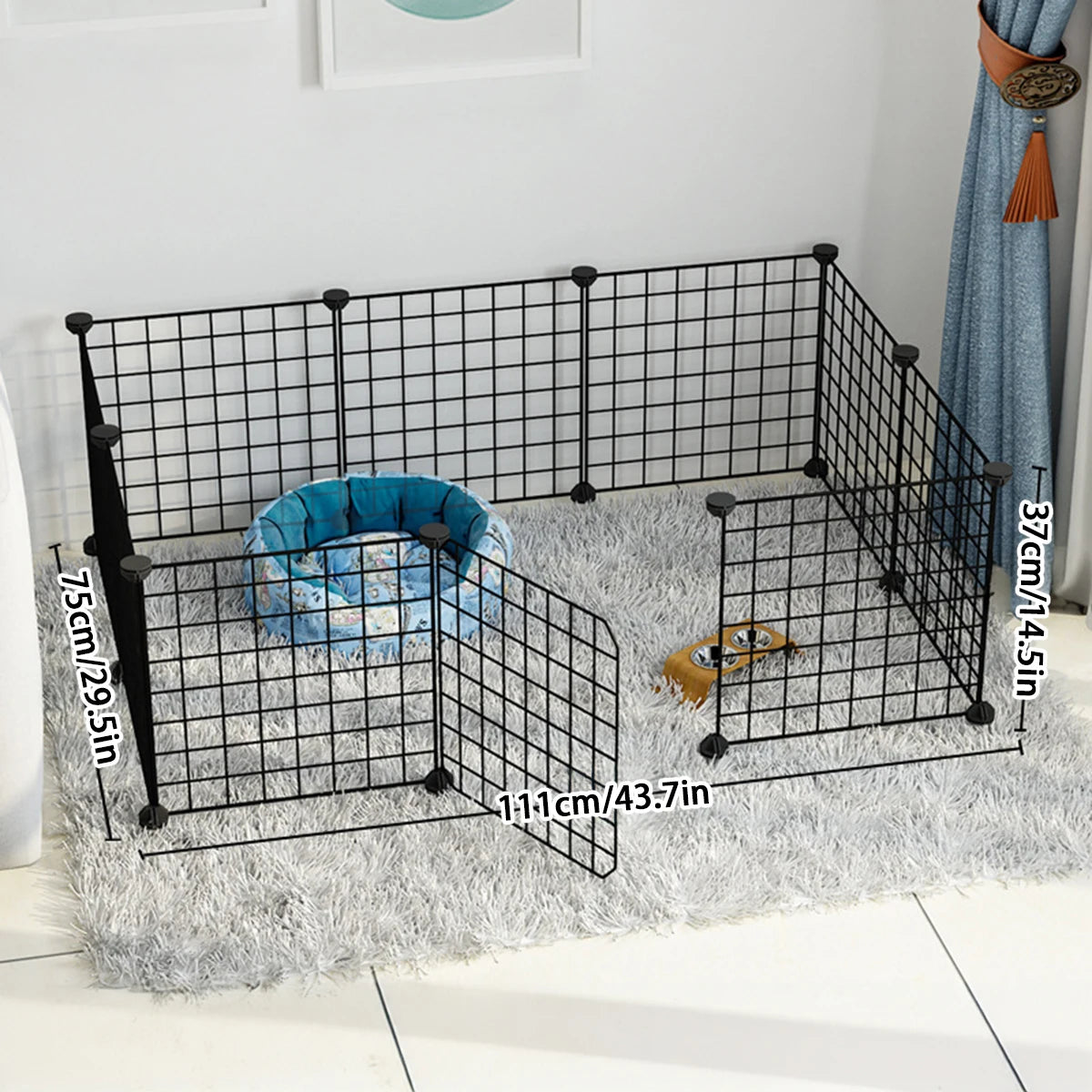 Wire Mesh Pet Cage & Barrier System