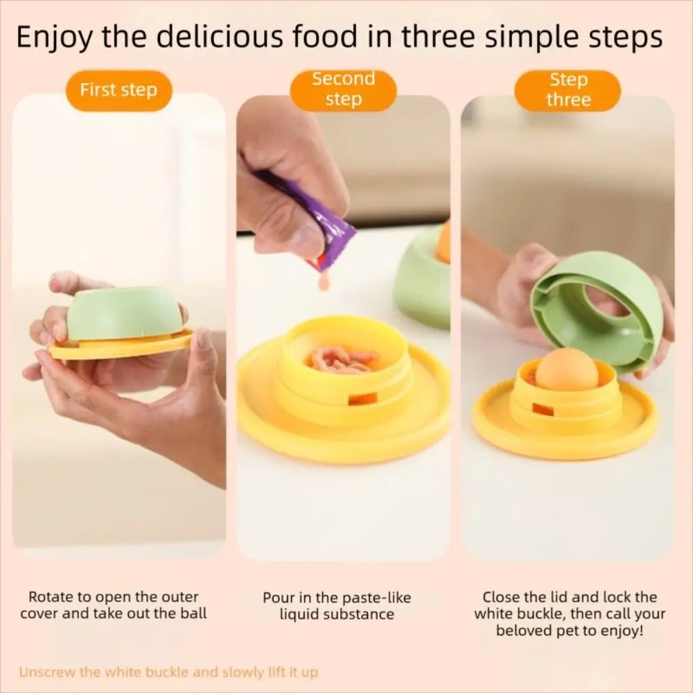 Yogurt Lick Mat for Dogs & Cats — Slow-Licking Calming Snack Plate