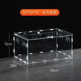 Acrylic Nano Terrarium — Ventilated Enclosure for Tarantulas & Small Reptiles