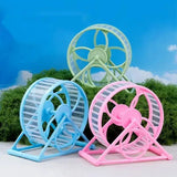 Silent Hamster Running Wheel — Anti-Jam Exercise Wheel with Stand