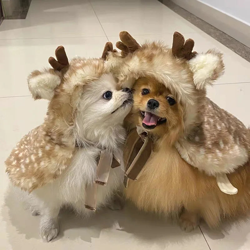 Holiday Elk Costume for Dogs & Cats
