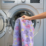 Dog Paw Print Blanket (Soft Plush Pet Blanket)