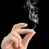 10PCS Chemical Magic Paper Cool Close Up Magic Trick Fingers Smoke Hells Smoke Stage Stuffs Fantasy Prop Make Fun Magic Tricks