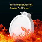 Round Aquarium Air Stone Disk (35–100mm, Fine Bubbles, 1–2 Pack)