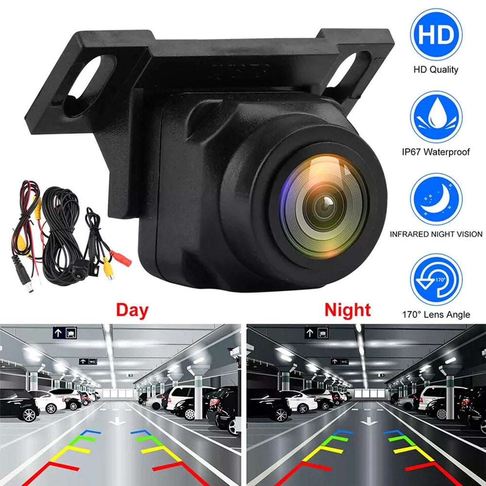 720P AHD Vehicle Backup Camera - 170° Wide-Angle Night Vision Reversing Camera