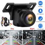 720P AHD Vehicle Backup Camera - 170° Wide-Angle Night Vision Reversing Camera