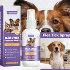 Flea & Tick Repellent Spray for Dogs & Cats — Mild, Waterproof Formula