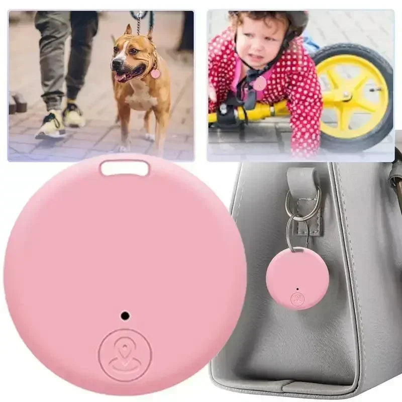 Water-Resistant Bluetooth Smart Tracker - Real-Time GPS Key & Pet Locator