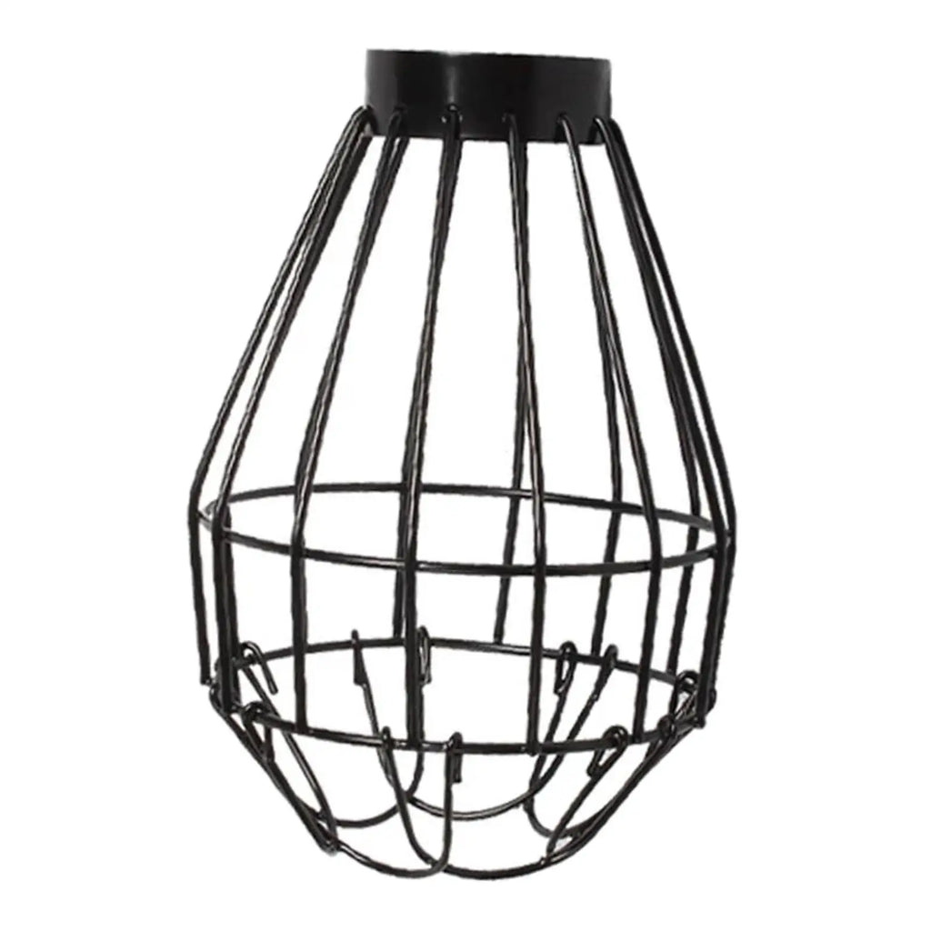 Anti-Scald Reptile Heat Lamp Guard — Mesh Safety Cover