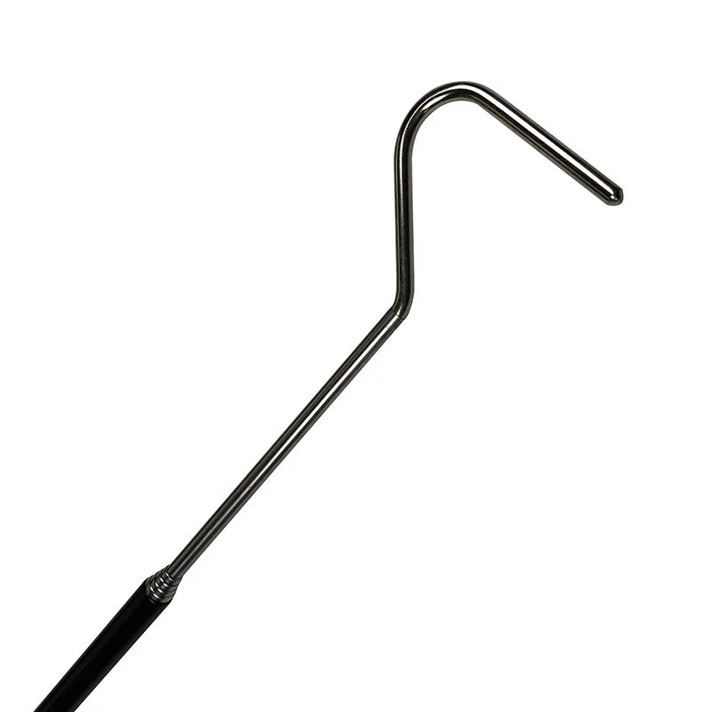 Retractable Snake Hook — Stainless Steel Handling Tool for Reptile Keepers