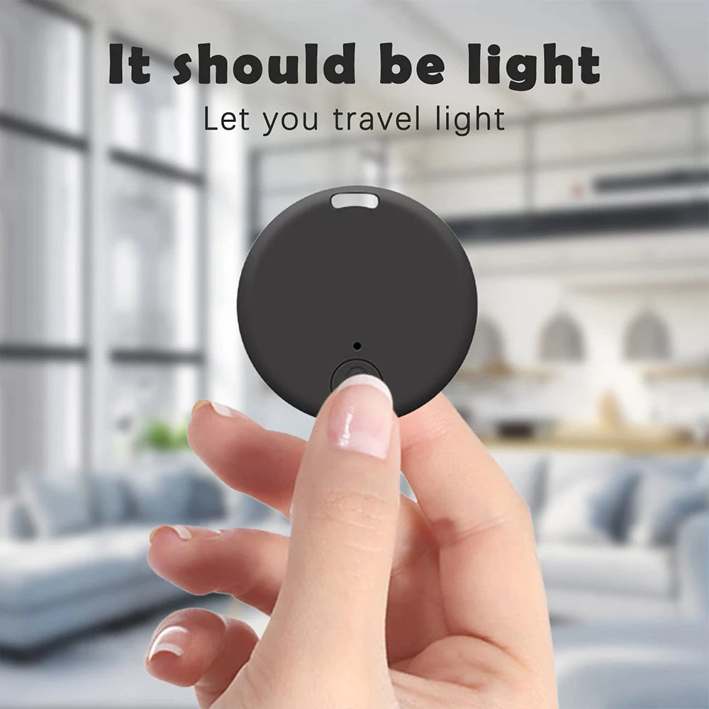 Mini Bluetooth GPS Anti-Loss Tracker for Pets, Kids, Bags & Keys - iOS & Android