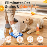 Citrus Enzymatic Stain & Odor Remover — Eliminates Pet Urine Odor from Carpets & Upholstery