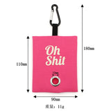 Canvas Dog Poop Bag Dispenser (Waste Bag Holder Set)