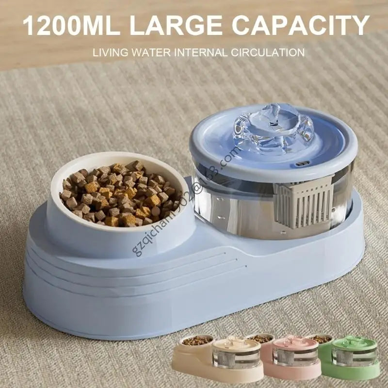 X7AB Quiet Automatic Pet Water Dispenser (Cats & Dogs, 4 Colors)