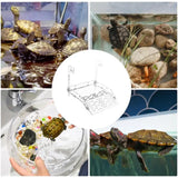 Acrylic Turtle Basking Ramp — Suction Cup or Hook-Mount Dock