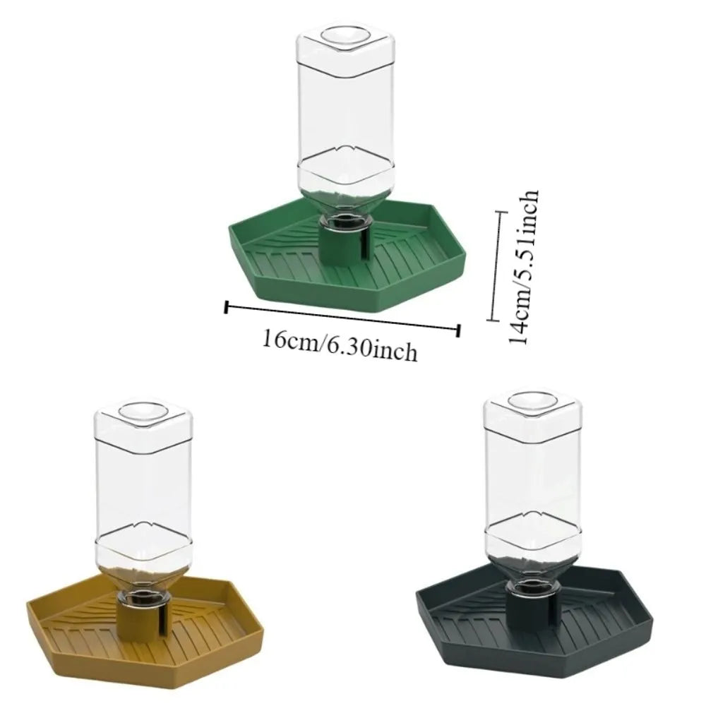 Anti-Slip Turtle Water & Food Bowl — Detachable Reptile Feeder Dish