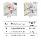 Princess-Style Cat Harness & Leash Set