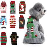 Christmas Holiday Sweater Coat for Chihuahua & Teddy Dogs