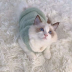 Thickened Winter Cat Vest — Warm Fleece-Lined Coat for Kittens & Small Pets