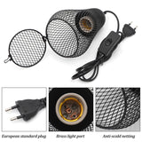 Ceramic Heat Emitter with Protective Cage Guard — All-in-One Reptile Heater
