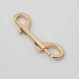 Swivel Locking Carabiner Clip — Auto-Lock Hook for Pet Leashes & Keychains